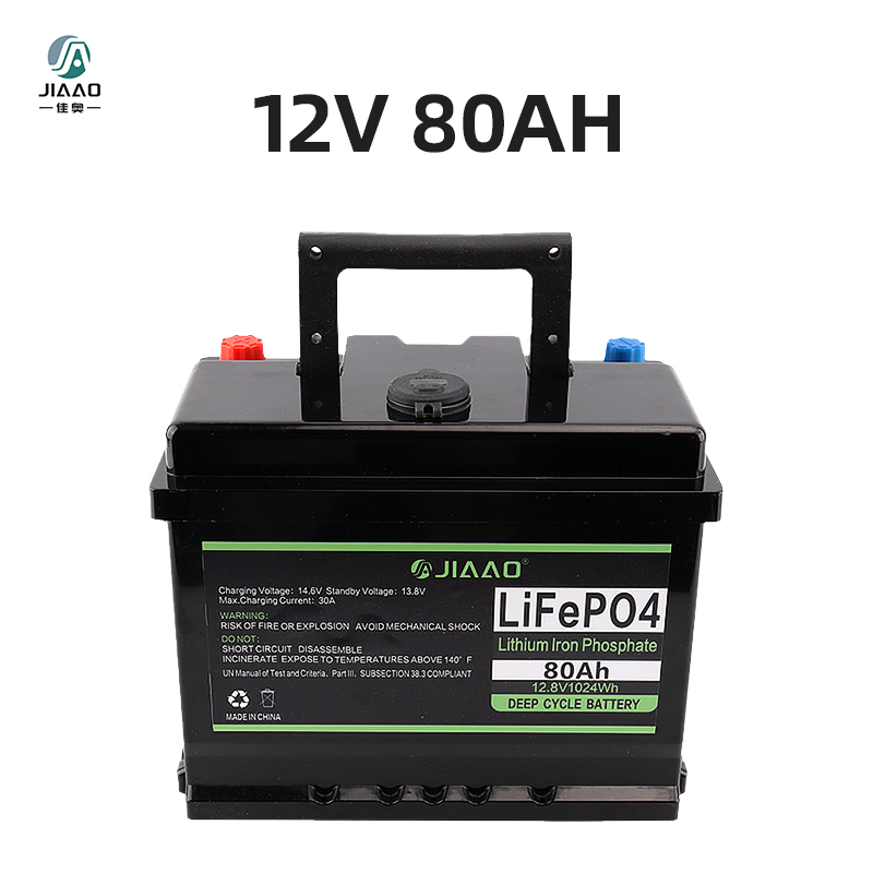 LFP Solar Batteri 12v 80ah Lifepo4 Batteri Lithiumion Batteri